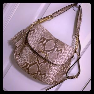 Michael Kors snake skin purse